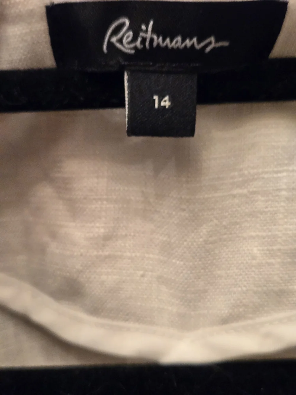 Linen Blend Blazer White Open Front Minimalist Chic Layering Jacket - Picture 8 of 10